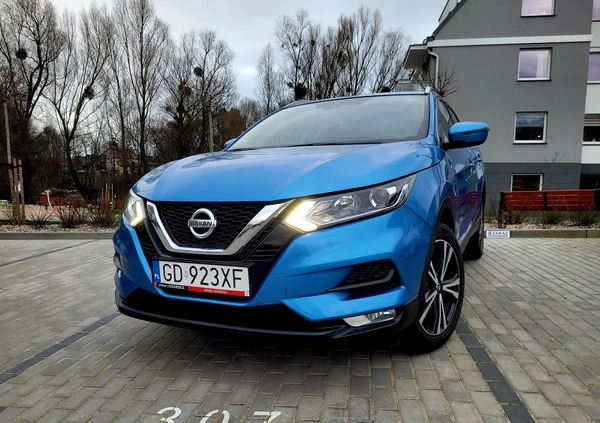 Nissan Qashqai cena 85900 przebieg: 40000, rok produkcji 2020 z Gdańsk małe 631